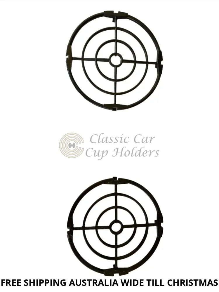 1965 1966 Ford Mustang Internal Air-Conditioning Fan Grill Pair Fan Grills (Left And Right)