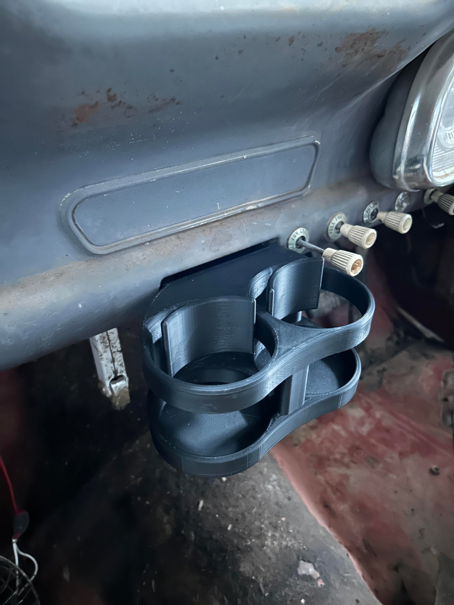 XP XM XL XK Ford Dual Cup Holder with tray