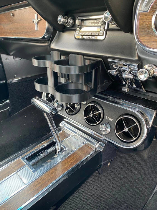 Ford Mustang 1965-66 dual cup holder with tray.