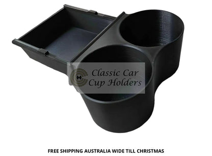 47 series Landcruiser dual cup holder with tray - LITE version