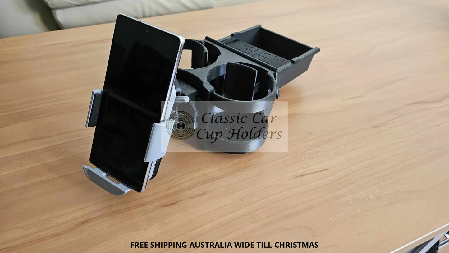 70 To 79 Series Landcruiser Dual Cup\Mic Holder With Tray Cup