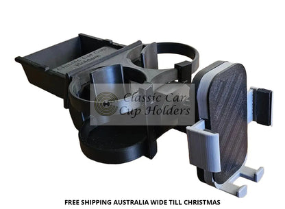 70 To 79 Series Landcruiser Dual Cup\Mic Holder With Tray Cup