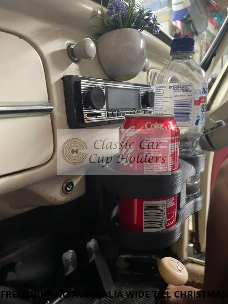 Vw Beetle Premium Cup Holder With Locking Tray