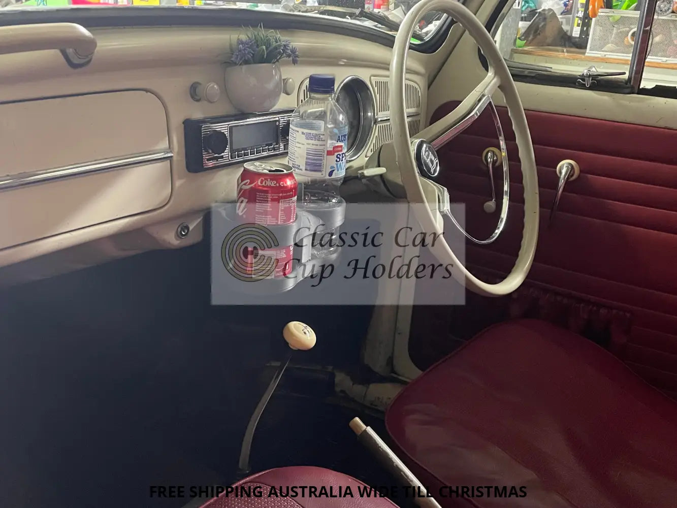 Vw Beetle Premium Cup Holder With Locking Tray Only